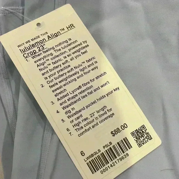 Lululemon  Align High-Rise Crop 23" - Picture 5 of 5